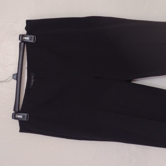 Talbots Petites Black Classic Side Zip High Waist Slim Leg Pants Size 10p - Picture 3 of 12